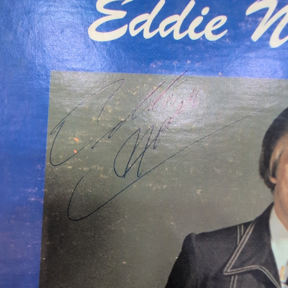 Eddie Nash & Joy King By Request Signed Vinyl LP Galaxie III NR6610-1 Country VG - Picture 2 of 8